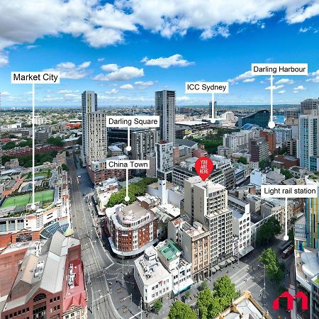 Metawise Sydney Cbd Haymarket Luxe 2Bed Penthouse Aqua Экстерьер фото